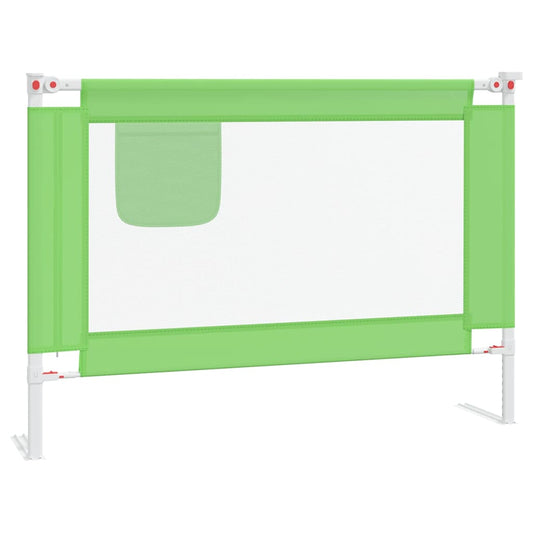 Toddler Safety Bed Rail Green 90x25 cm Fabric Toddler Safety Bed Rail Green 90x25 cm Fabric