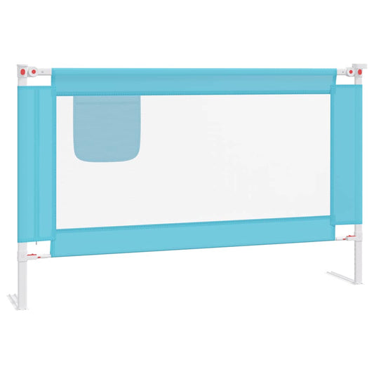 Toddler Safety Bed Rail Blue 120x25 cm Fabric Toddler Safety Bed Rail Blue 120x25 cm Fabric