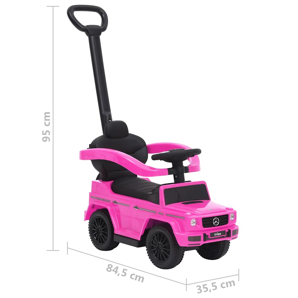 80306 vidaXL Push Walk Car G63 Pink