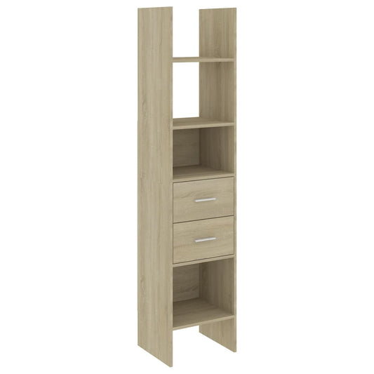 Book Cabinet Sonoma Oak 40x35x180 cm Engineered Wood Book Cabinet Sonoma Oak 40x35x180 cm Engineered Wood