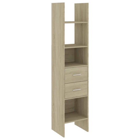 803419 vidaXL Book Cabinet Sonoma Oak 40x35x180 cm Engineered Wood 803419 vidaXL Book Cabinet Sonoma Oak 40x35x180 cm Engineered Wood