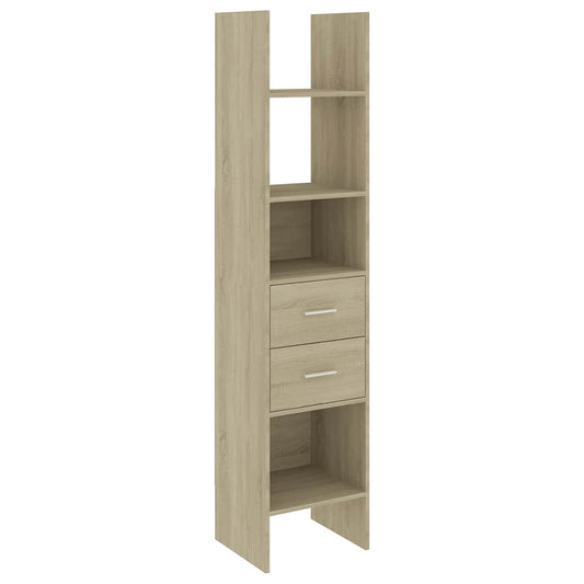 Book Cabinet Sonoma Oak 40x35x180 cm Engineered Wood Book Cabinet Sonoma Oak 40x35x180 cm Engineered Wood