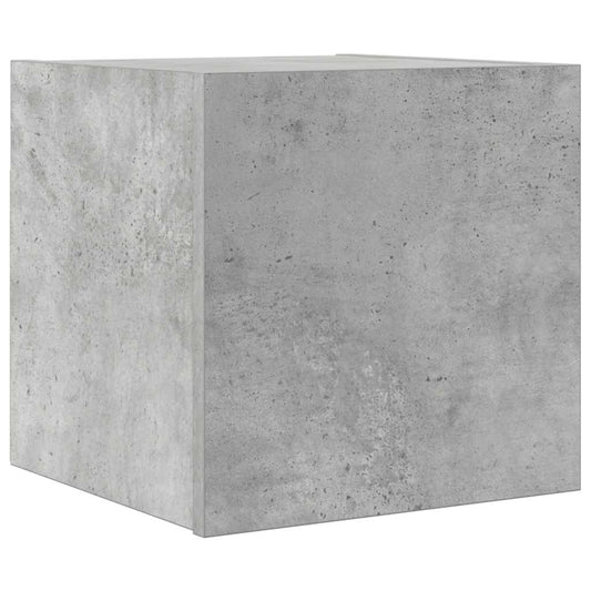 Wall Mounted TV Cabinet Concrete Grey 30.5x30x30 cm Wall Mounted TV Cabinet Concrete Grey 30.5x30x30 cm