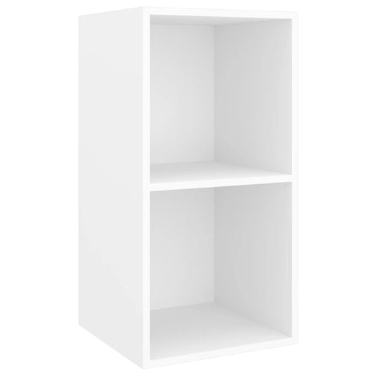 Wall-mounted TV Cabinet White 37x37x72 cm Engineered Wood Wall-mounted TV Cabinet White 37x37x72 cm Engineered Wood