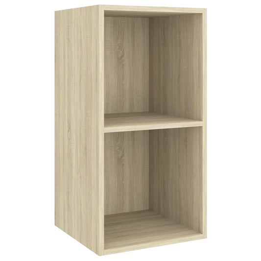 Wall-mounted TV Cabinet Sonoma Oak 37x37x72 cm Engineered Wood Wall-mounted TV Cabinet Sonoma Oak 37x37x72 cm Engineered Wood