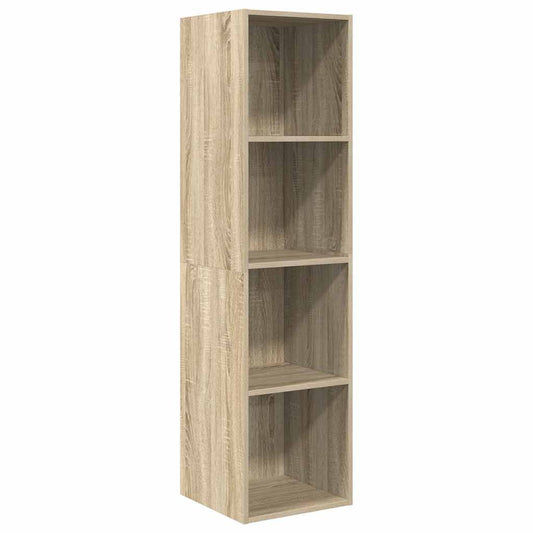 Wall-mounted TV Cabinet Sonoma Oak 37x37x142.5 cm Engineered Wood Wall-mounted TV Cabinet Sonoma Oak 37x37x142.5 cm Engineered Wood