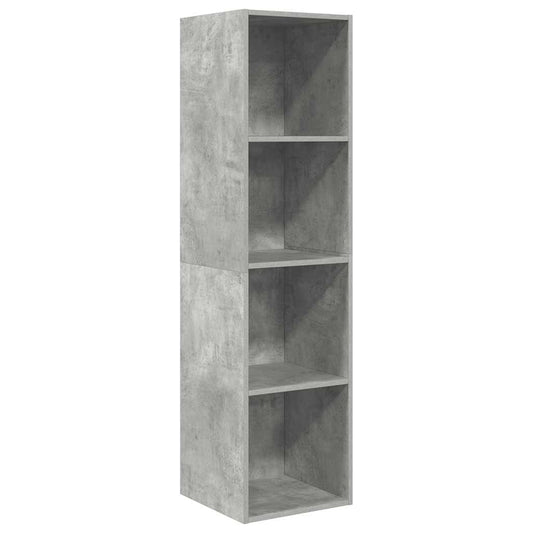 Wall-mounted TV Cabinet Concrete Grey 37x37x142.5 cm Engineered Wood Wall-mounted TV Cabinet Concrete Grey 37x37x142.5 cm Engineered Wood