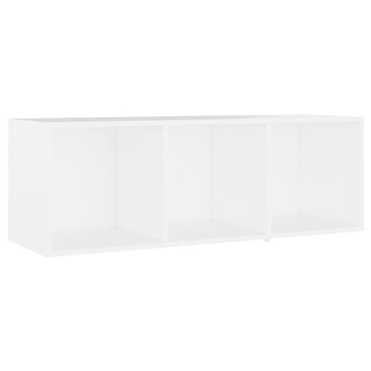 805534 vidaXL TV Cabinet White 107x35x37 cm Engineered Wood 805534 vidaXL TV Cabinet White 107x35x37 cm Engineered Wood