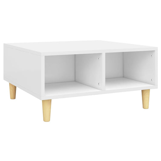 Coffee Table White 60x60x30 cm Engineered Wood Coffee Table White 60x60x30 cm Engineered Wood