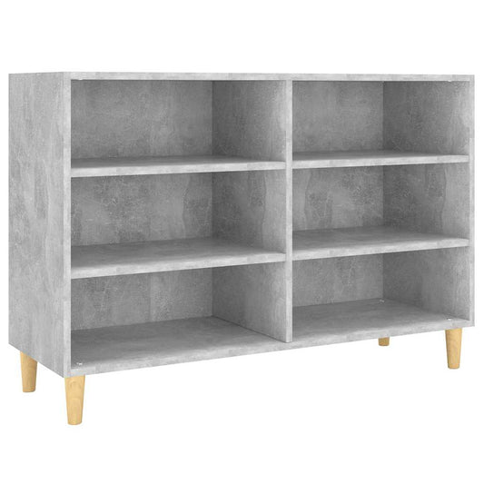 Sideboard Concrete Grey 103.5x35x70 cm Engineered Wood Sideboard Concrete Grey 103.5x35x70 cm Engineered Wood