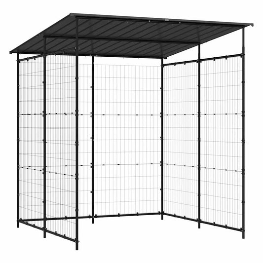 150780 vidaXL Bicycle Shed 190x190x222 cm Steel Black 150780 vidaXL Bicycle Shed 190x190x222 cm Steel Black