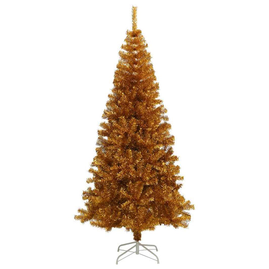 Artificial Christmas Tree with Stand Gold 240 cm PET Artificial Christmas Tree with Stand Gold 240 cm PET