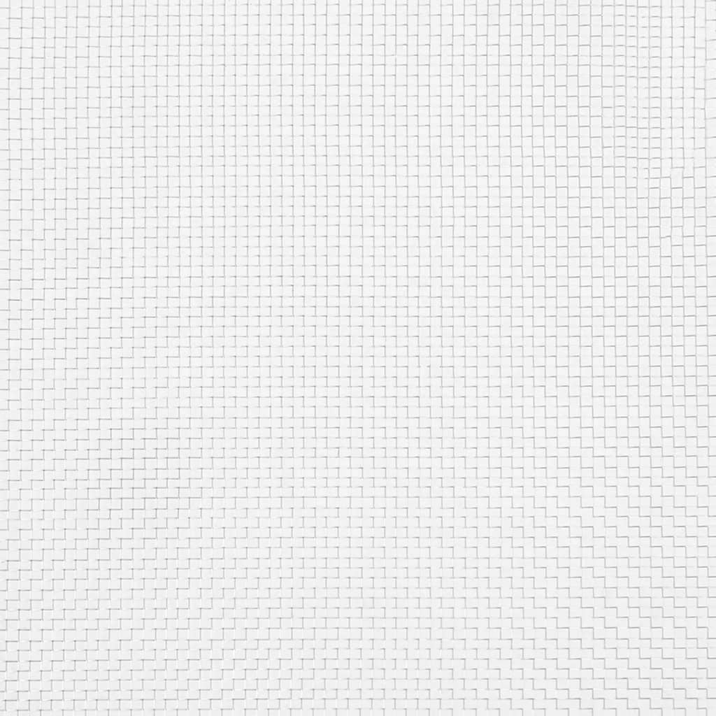 150850 vidaXL Mesh Screen Aluminium 80x2000 cm Silver