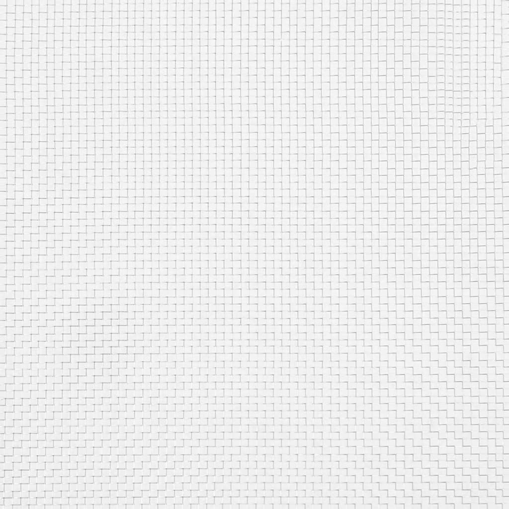 150851 vidaXL Mesh Screen Aluminium 100x2000 cm Silver