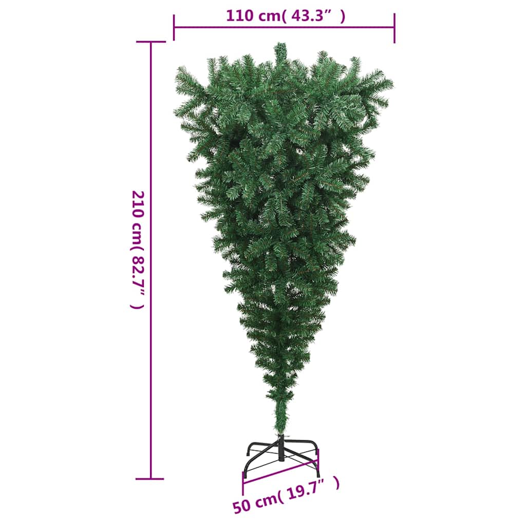 Christmas trees PVC, Steel Green