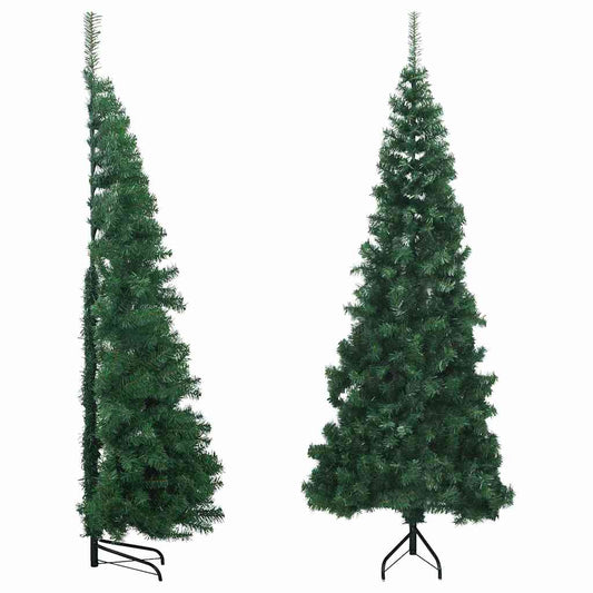 Corner Artificial Christmas Tree Green 240 cm PVC Corner Artificial Christmas Tree Green 240 cm PVC