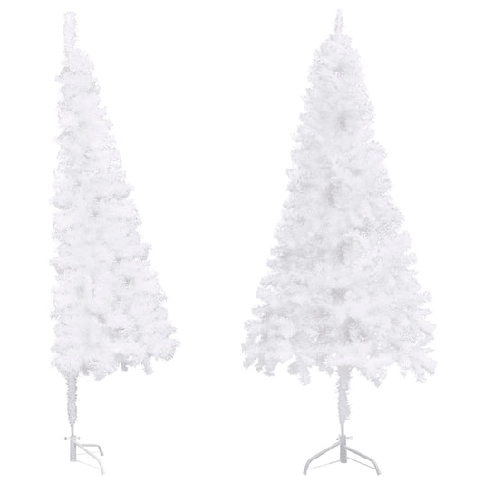 Corner Artificial Christmas Tree White 240 cm PVC Corner Artificial Christmas Tree White 240 cm PVC
