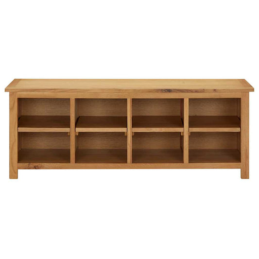 Shoe Rack 114x37x45 cm Solid Oak Wood Shoe Rack 114x37x45 cm Solid Oak Wood