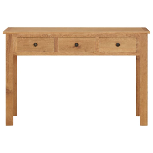 Dressing Table 110x40x75 cm Solid Oak Wood Dressing Table 110x40x75 cm Solid Oak Wood