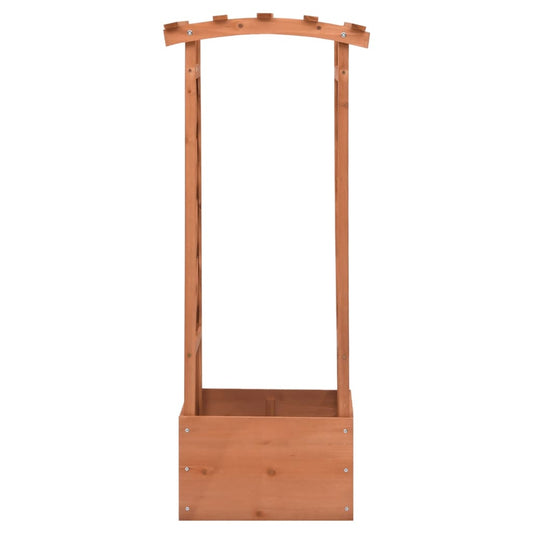 Trellis Planter with Arch 49x39x117 cm Firwood Trellis Planter with Arch 49x39x117 cm Firwood