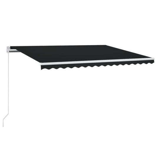 Manual Retractable Awning 450x350 cm Anthracite Manual Retractable Awning 450x350 cm Anthracite