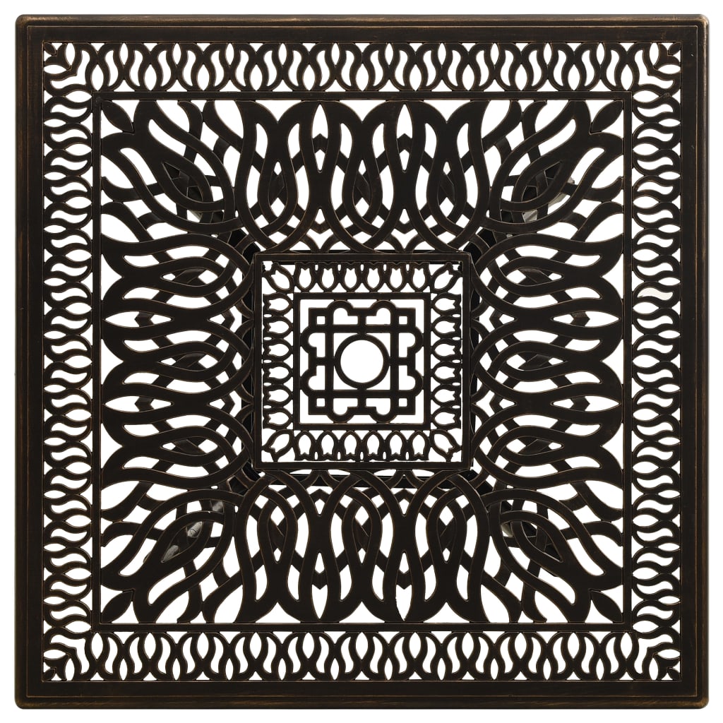Bistro Set | Bronze | Cast Aluminium | Standard | Decorative Inlays