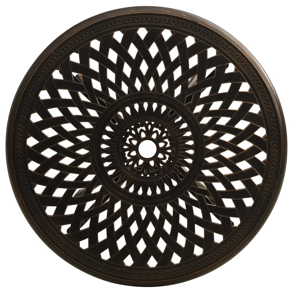 Bistro Set | Bronze | Cast aluminium | Medium | Durable | Bistro Set