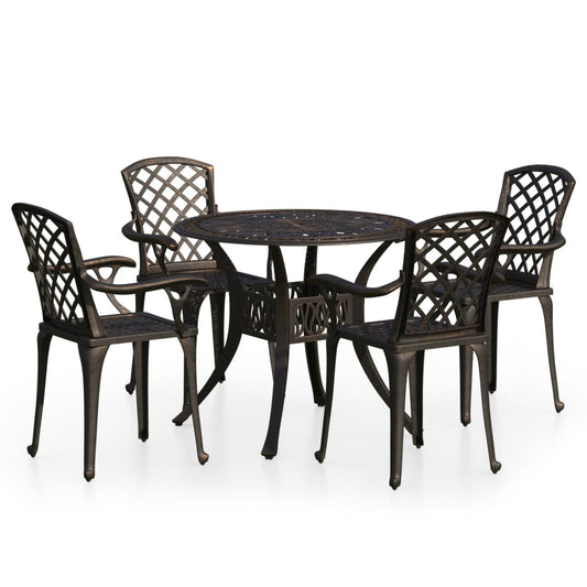 Bistro Set | Bronze | Cast aluminium | Medium | Durable | Bistro Set Bistro Set | Bronze | Cast aluminium | Medium | Durable | Bistro Set