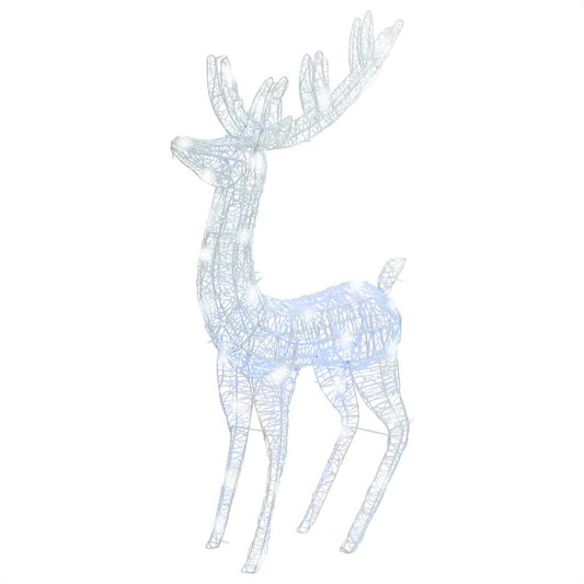 329786 vidaXL XXL Acrylic Christmas Reindeer 250 LED 180 cm Cold white 329786 vidaXL XXL Acrylic Christmas Reindeer 250 LED 180 cm Cold white