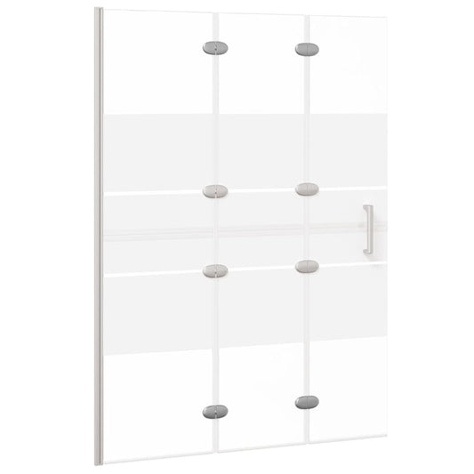 150738 vidaXL Folding Shower Enclosure ESG 100x140 cm White 150738 vidaXL Folding Shower Enclosure ESG 100x140 cm White