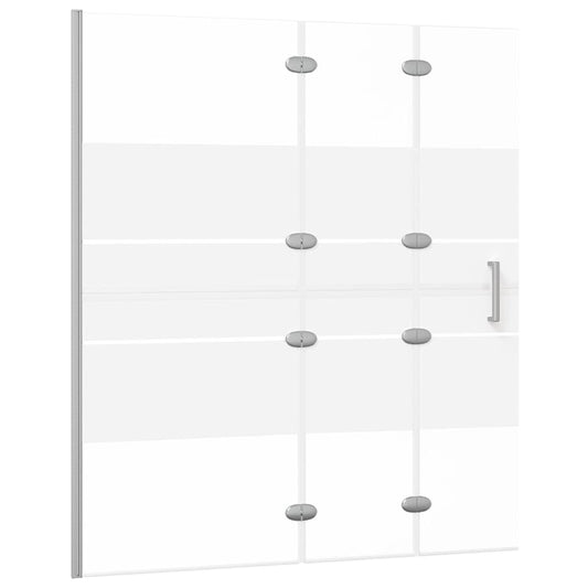 150739 vidaXL Folding Shower Enclosure ESG 120x140 cm White 150739 vidaXL Folding Shower Enclosure ESG 120x140 cm White