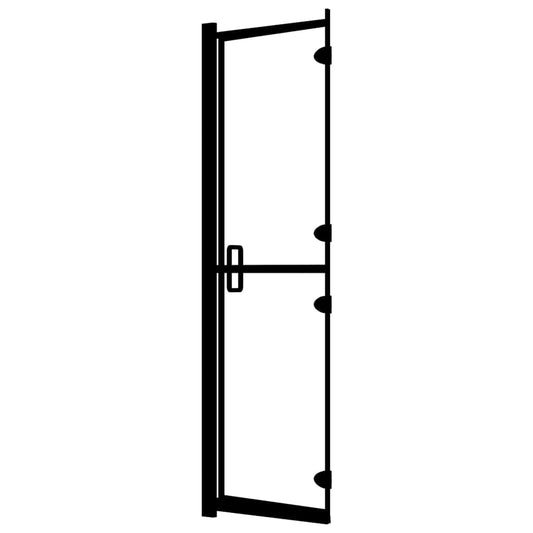 150819 vidaXL Folding Shower Enclosure ESG 100x140 cm Black 150819 vidaXL Folding Shower Enclosure ESG 100x140 cm Black