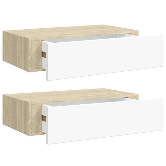 Drawer Shelf | Set of 2 | Oak | MDF | Compact | Drawer Shelf Drawer Shelf | Set of 2 | Oak | MDF | Compact | Drawer Shelf