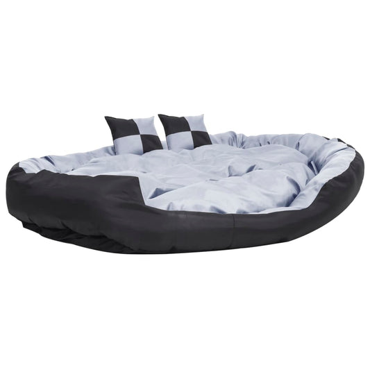 Reversible & Washable Dog Cushion Grey and Black 150x120x25 cm Reversible & Washable Dog Cushion Grey and Black 150x120x25 cm