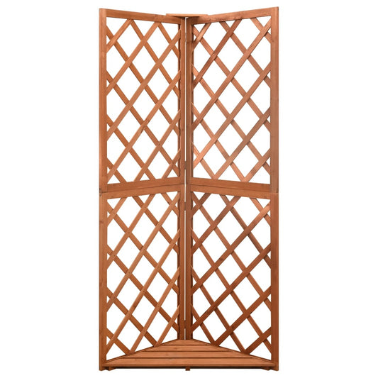 Corner Trellis 50x50x145 cm Solid Fir Wood Corner Trellis 50x50x145 cm Solid Fir Wood