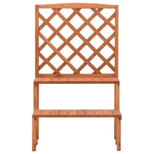 Plant Stand with Trellis 70x42x115 cm Solid Fir Wood Plant Stand with Trellis 70x42x115 cm Solid Fir Wood
