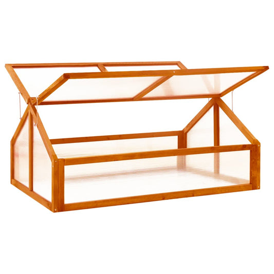 Greenhouse Brown 114x80x50 cm Firwood Greenhouse Brown 114x80x50 cm Firwood
