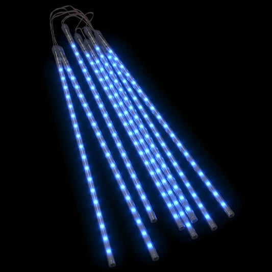 Meteor Lights 8 pcs 50 cm Blue 288 LEDs Indoor Outdoor Meteor Lights 8 pcs 50 cm Blue 288 LEDs Indoor Outdoor