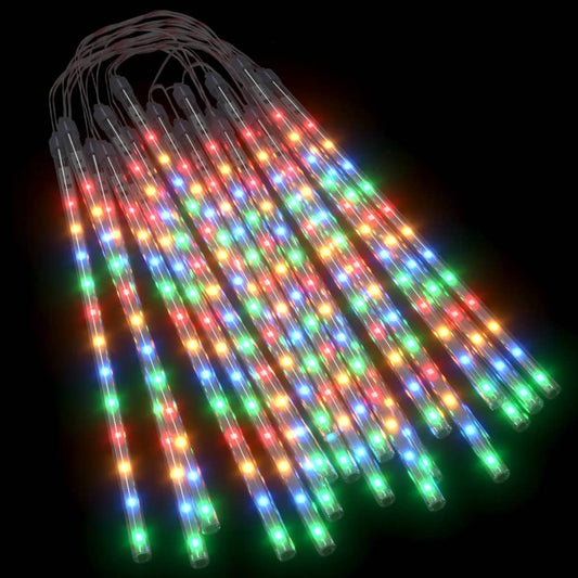 Meteor Lights 20 pcs 30 cm Colourful 480 LEDs Indoor Outdoor Meteor Lights 20 pcs 30 cm Colourful 480 LEDs Indoor Outdoor