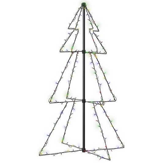 Christmas Cone Tree 160 LEDs Indoor and Outdoor 78x120 cm Christmas Cone Tree 160 LEDs Indoor and Outdoor 78x120 cm