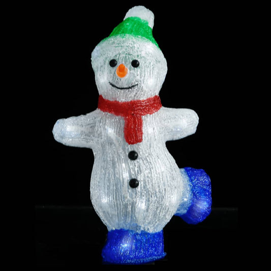 LED Christmas Acrylic Snowman Figure Indoor and Outdoor 30cm LED Christmas Acrylic Snowman Figure Indoor and Outdoor 30cm