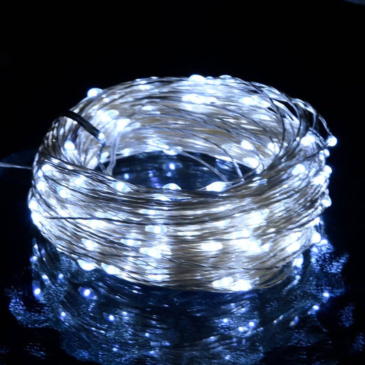 LED Micro Fairy String Lights 40m 400 LED Cold White 8 Function LED Micro Fairy String Lights 40m 400 LED Cold White 8 Function