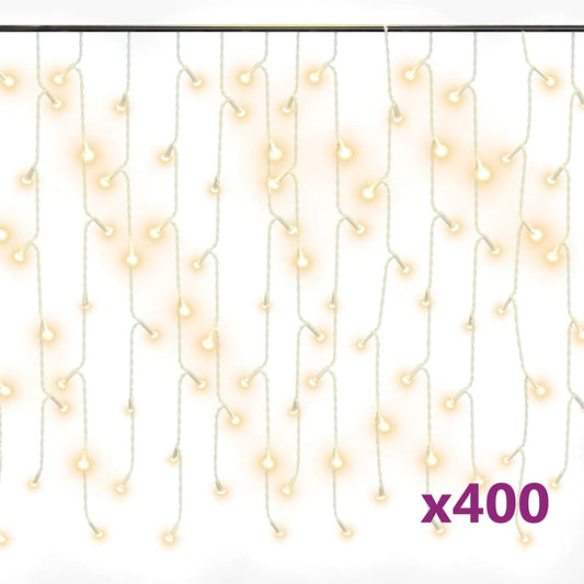 Curtain Icicle Light | Warm White | Plastic, copper | Large Curtain Icicle Light | Warm White | Plastic, copper | Large