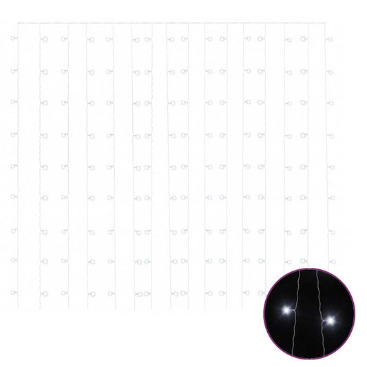 LED Curtain Fairy Lights 3x3m 300 LED Cold White 8 Function LED Curtain Fairy Lights 3x3m 300 LED Cold White 8 Function
