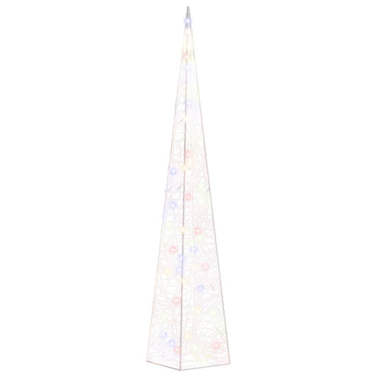 Acrylic Decorative LED Light Cone Multicolour 90 cm Acrylic Decorative LED Light Cone Multicolour 90 cm
