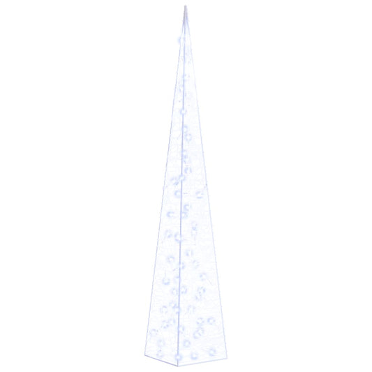 Acrylic Decorative LED Light Cone Blue 120 cm Acrylic Decorative LED Light Cone Blue 120 cm