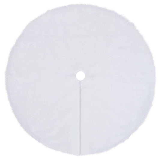 Christmas Tree Skirt White 122 cm Faux Fur Christmas Tree Skirt White 122 cm Faux Fur