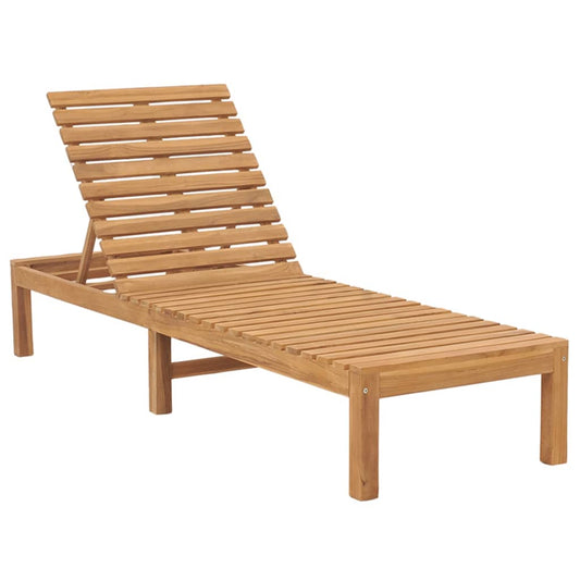 Sun Loungers 2 pcs Solid Wood Teak Sun Loungers 2 pcs Solid Wood Teak