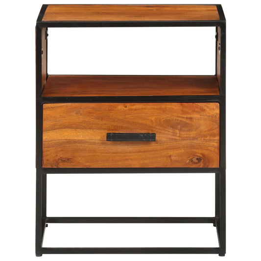 Bed Cabinet 40x30x50 cm Solid Acacia Wood Bed Cabinet 40x30x50 cm Solid Acacia Wood