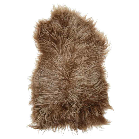 Icelandic Sheepskin Chair Cover Brown 70x110 cm Icelandic Sheepskin Chair Cover Brown 70x110 cm